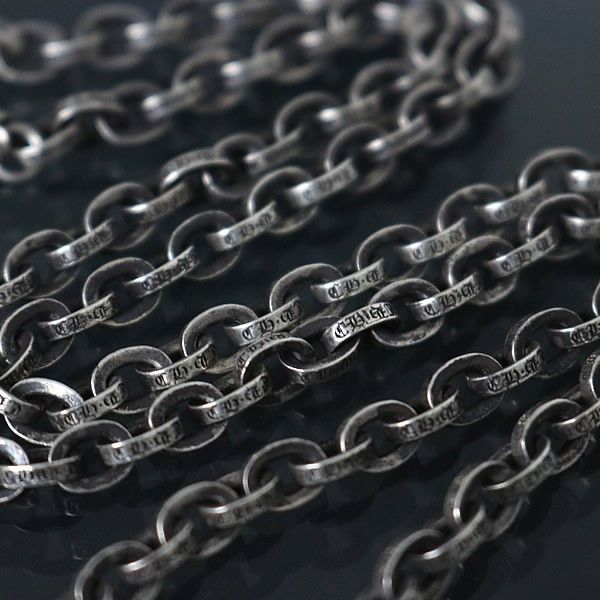 新品　約20 cm ペーパーチェーン　silver925 クロムハーツ ペーパーチェーン ネックレス 20インチ SV925 14K