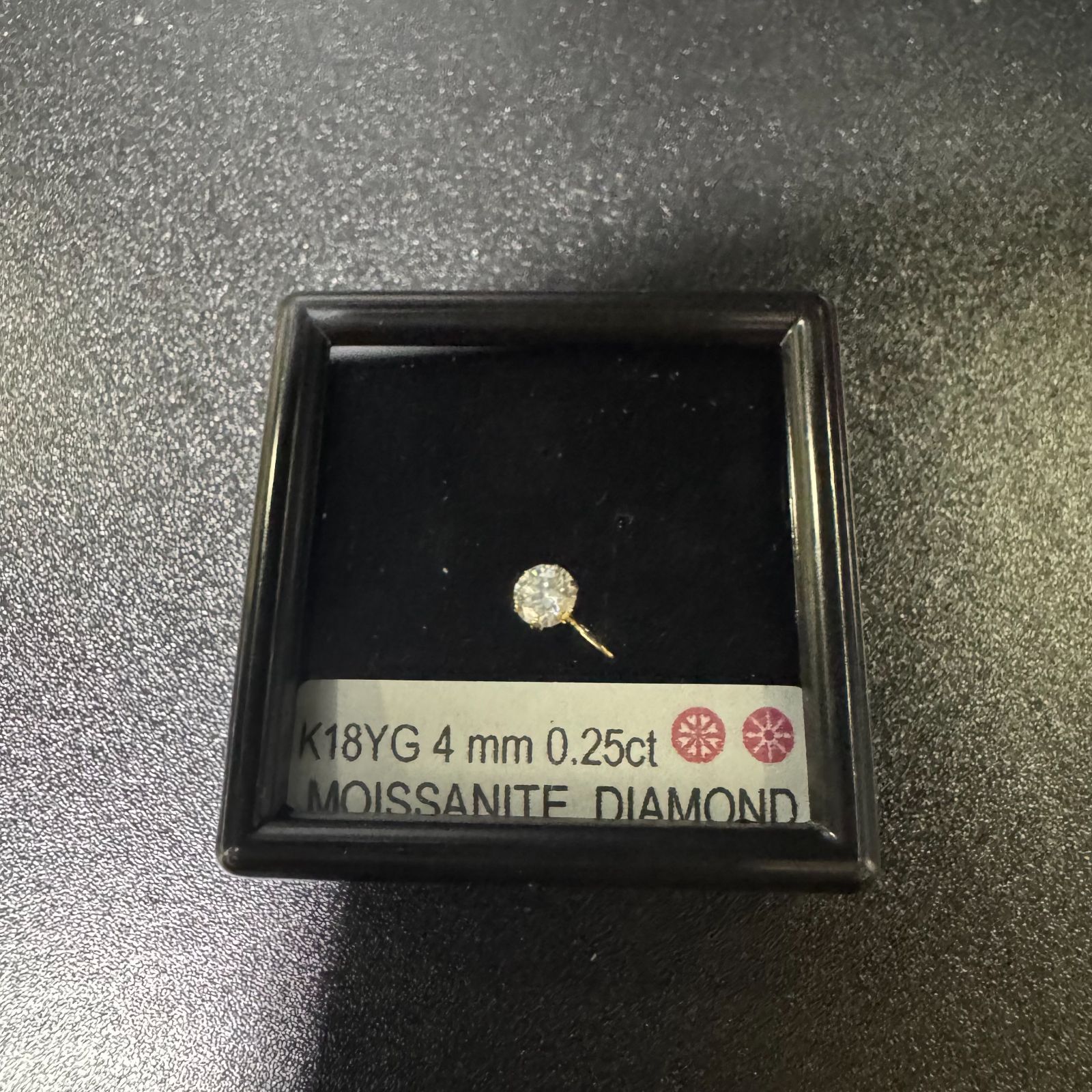 コマ K18 ネックレストップネックレストップ 0.25ct 0.2g B25103543