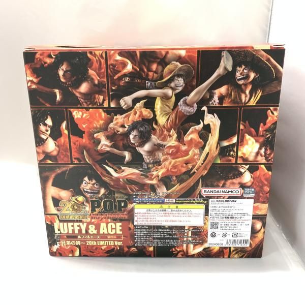 メガハウス ルフィ＆エース 兄弟の絆 20th LIMITED Ver. ワンピース Portrait.Of.Pirates NEO-MAXIMUM P.O.P 15