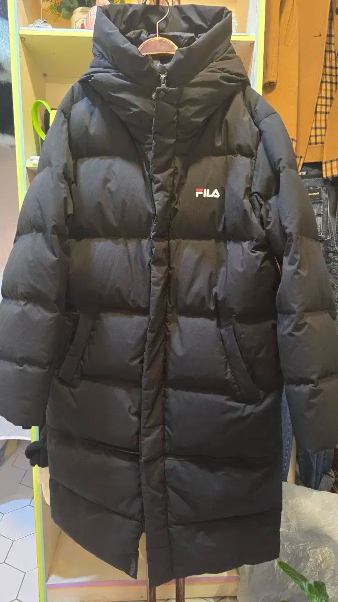 FILA フィラ ロングダウン 170 成人77 IN ダウンジャケット