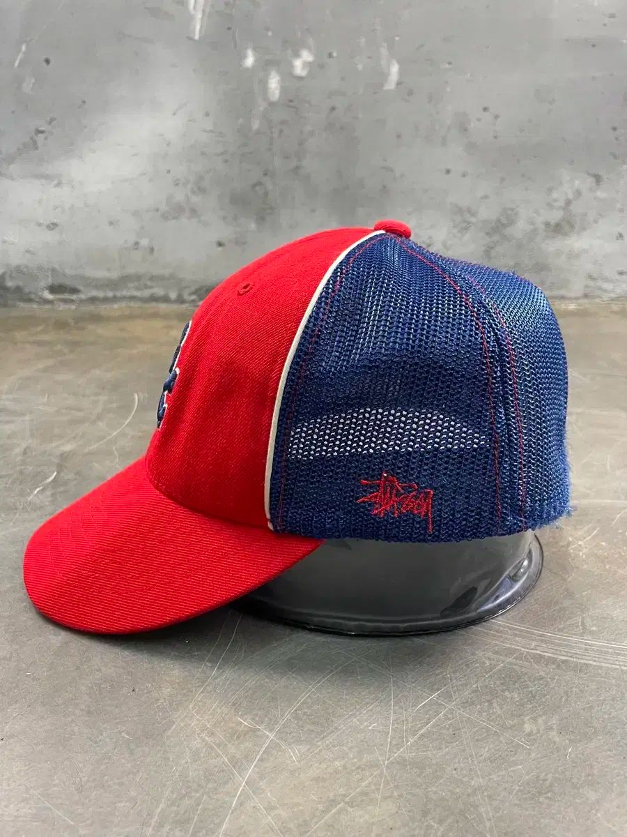  00 s ステューシー スカル メッシュキャップ その他 キャップ