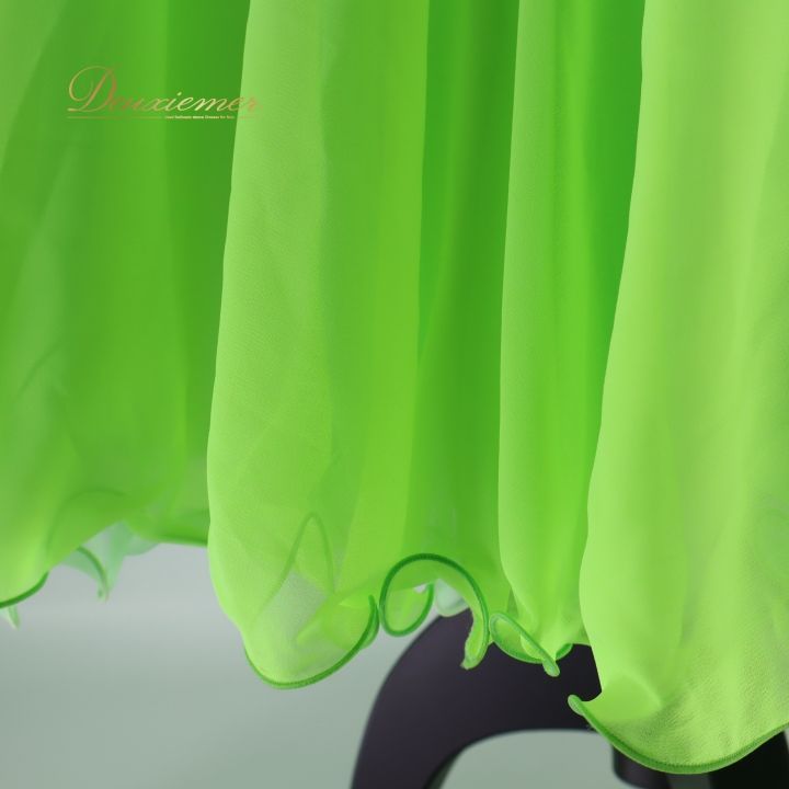 社交ダンス 衣装 ドレス ドレス ワンピース in the MOOD インザムード フロート レース 緑 グラデーション 黒 パーティ 発表会 蛍光 グリーン系 社交ダンス衣装 ワンピースドレス 上品 きれい色 イベント用 ドレススタイル