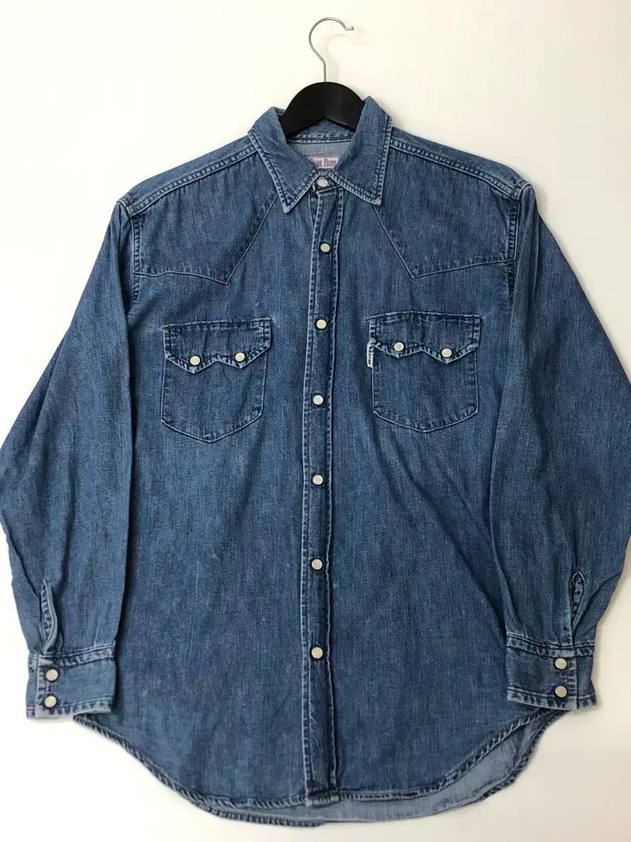 ブルーブルー ツーポケット デニム シャツ