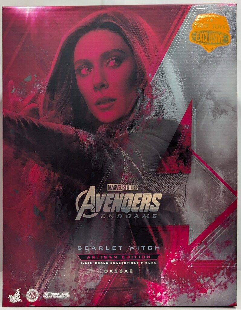 HOTTOYS MOVIE MASTER PIECE SERIESE SCARLET WITCH ARTIZAN EDITION DX36AE