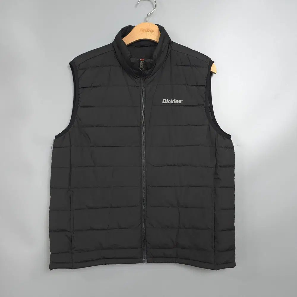 【新作，お買い得】 メンズ ディッキーズ Dickies ブラック ダウン ベスト 95 ダウンジャケット