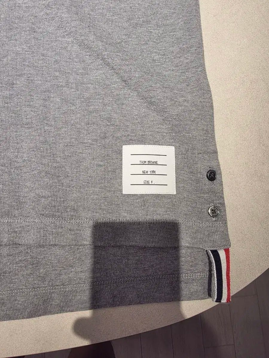 トムブラウン メンズ 半袖 シャツ グレー 4サイズ