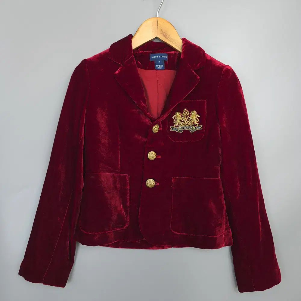キッズ Polo Kids(ポロキッズ) ベロア ジャケット 7号
