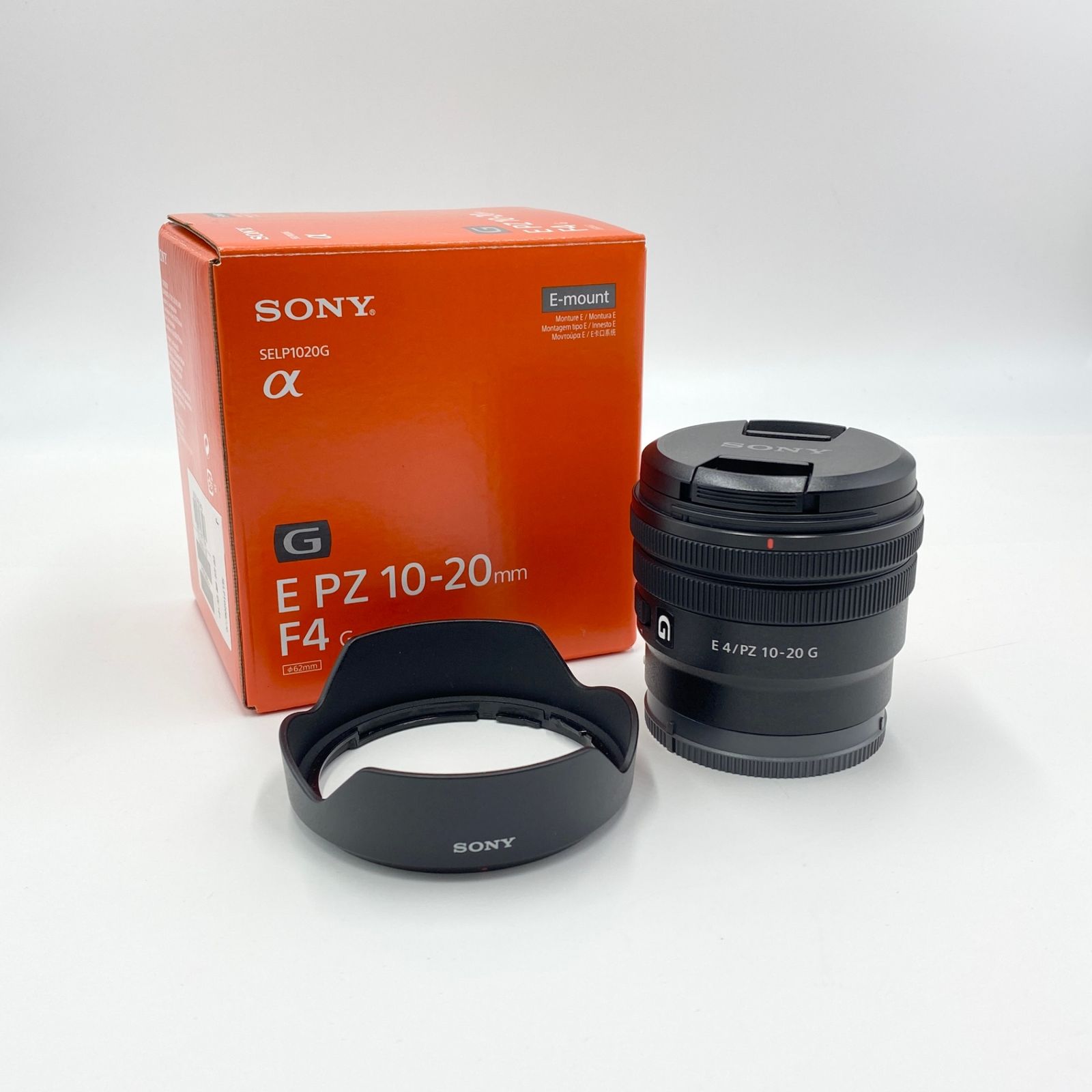 美品 ソニー SONY E PZ 10-20mm F4 G SELP1020G【C5262-60】 - メルカリ