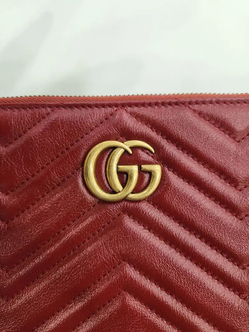 グッチ gg マーモント ポーチ クラッチバッグ 525541 DECORATOM_COM_BR