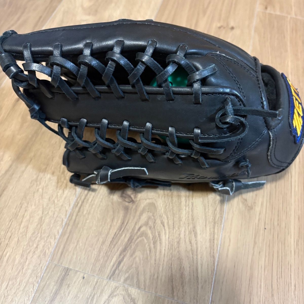 ZETT PROMODEL GRAN STATUS ゼット グローブ 左利き用 外野手用 黒 サウスポー 軟式用 旧ラベル