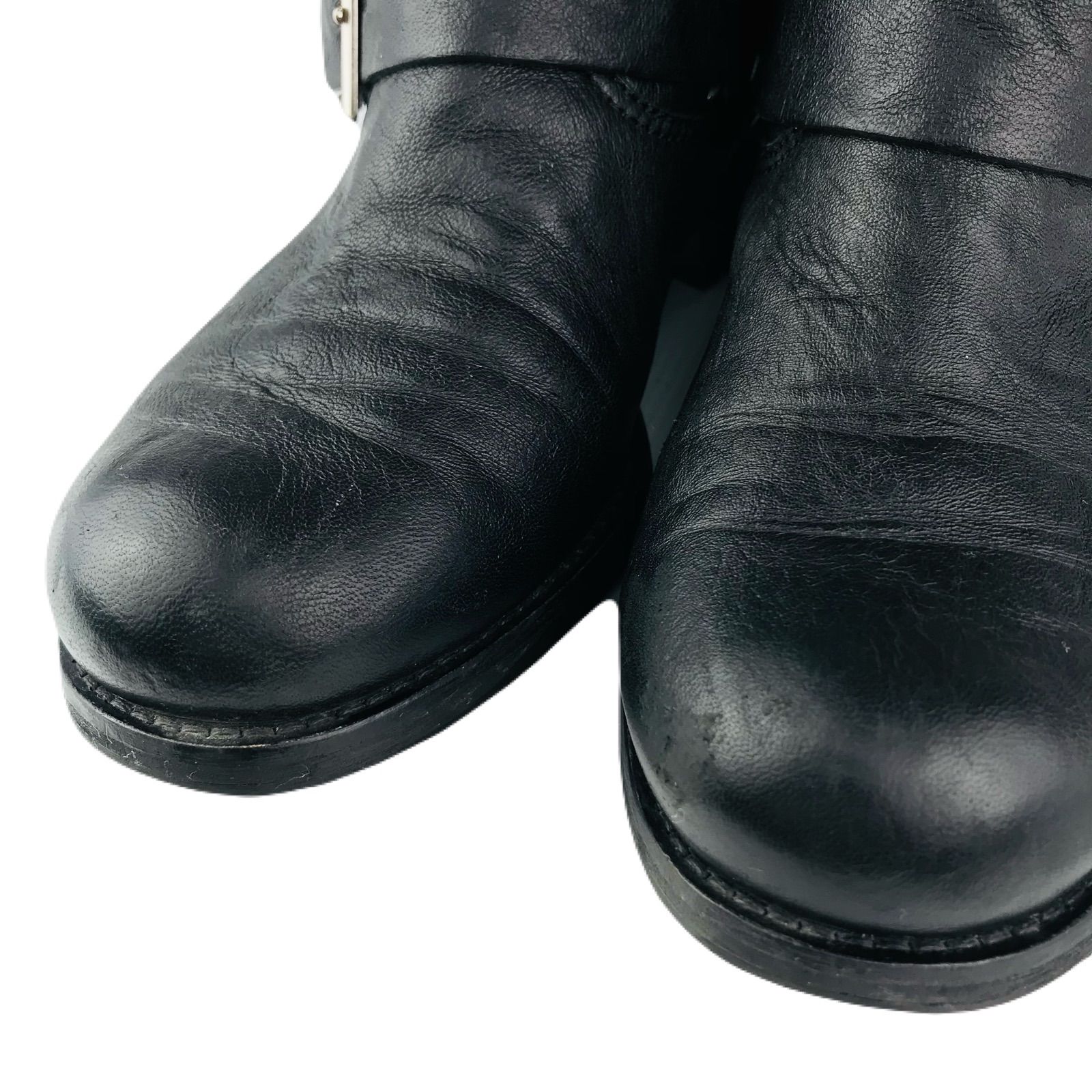 美品☆JIMMY CHOO・ジミーチュウ レディース レザー スタースタッズ