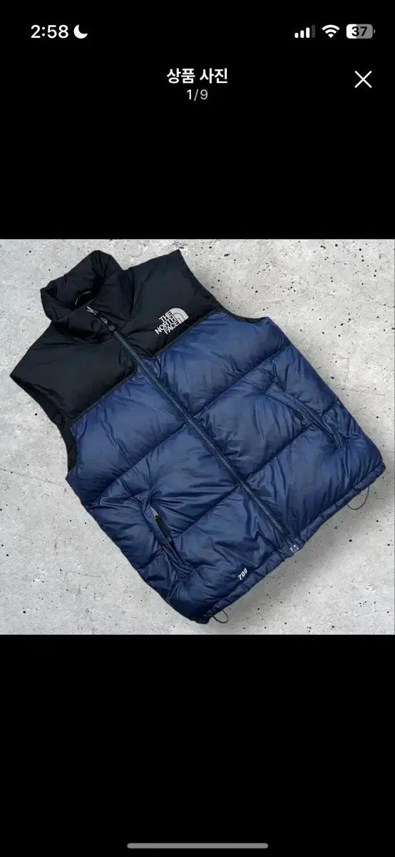 THE NORTH FACE ザノースフェイス 700 ダウン ベスト ネイビー