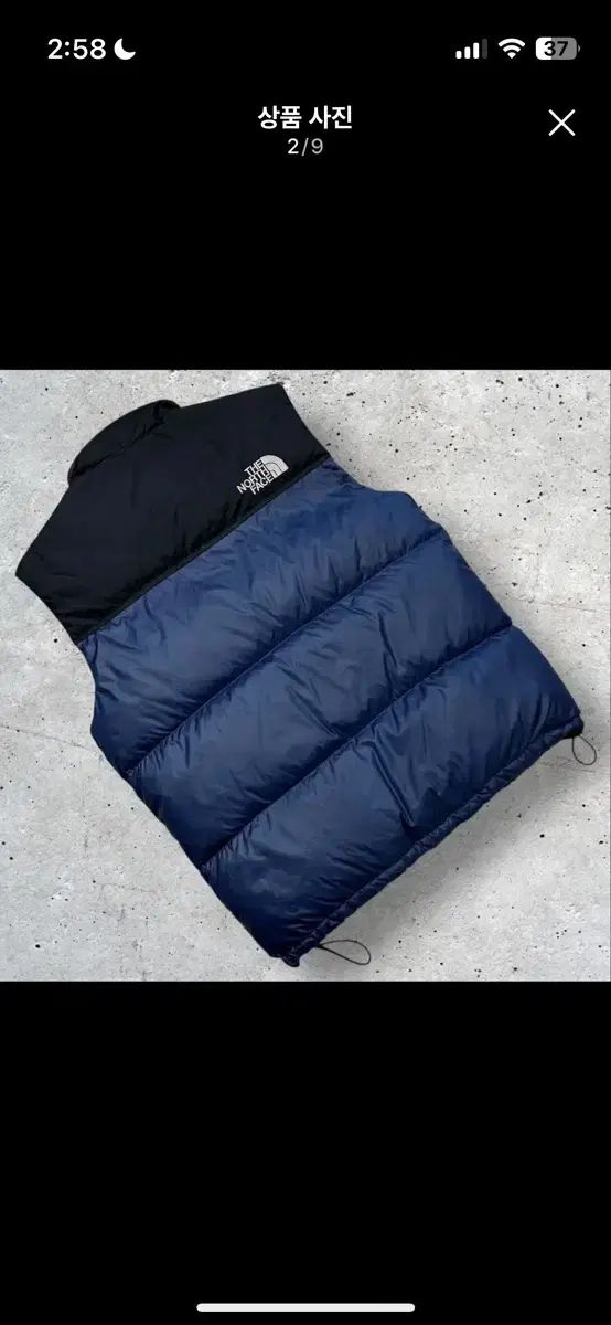 THE NORTH FACE ザノースフェイス 700 ダウン ベスト ネイビー