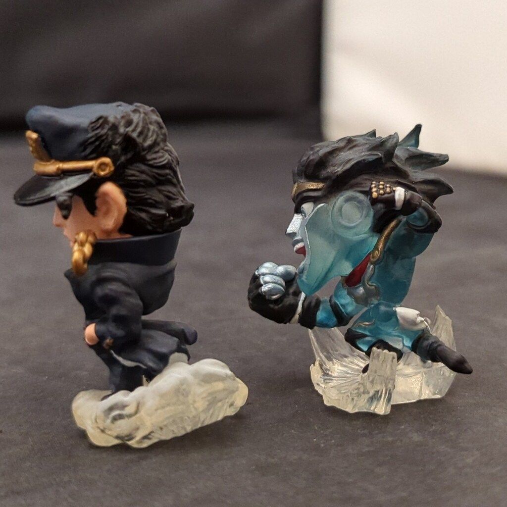  ときめきドッコム キャラヒーローズ ジョジョ3部 前編 星の白金 スタープラチナ 空条丈太郎 カプセルトイ ガチャガチャ おもちゃ