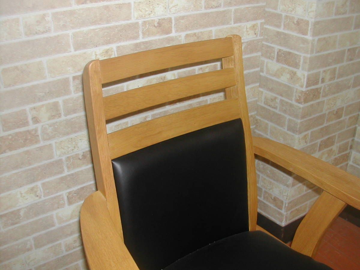 一部地域除く 食卓用椅子4脚セット 肘付き 回転式 品