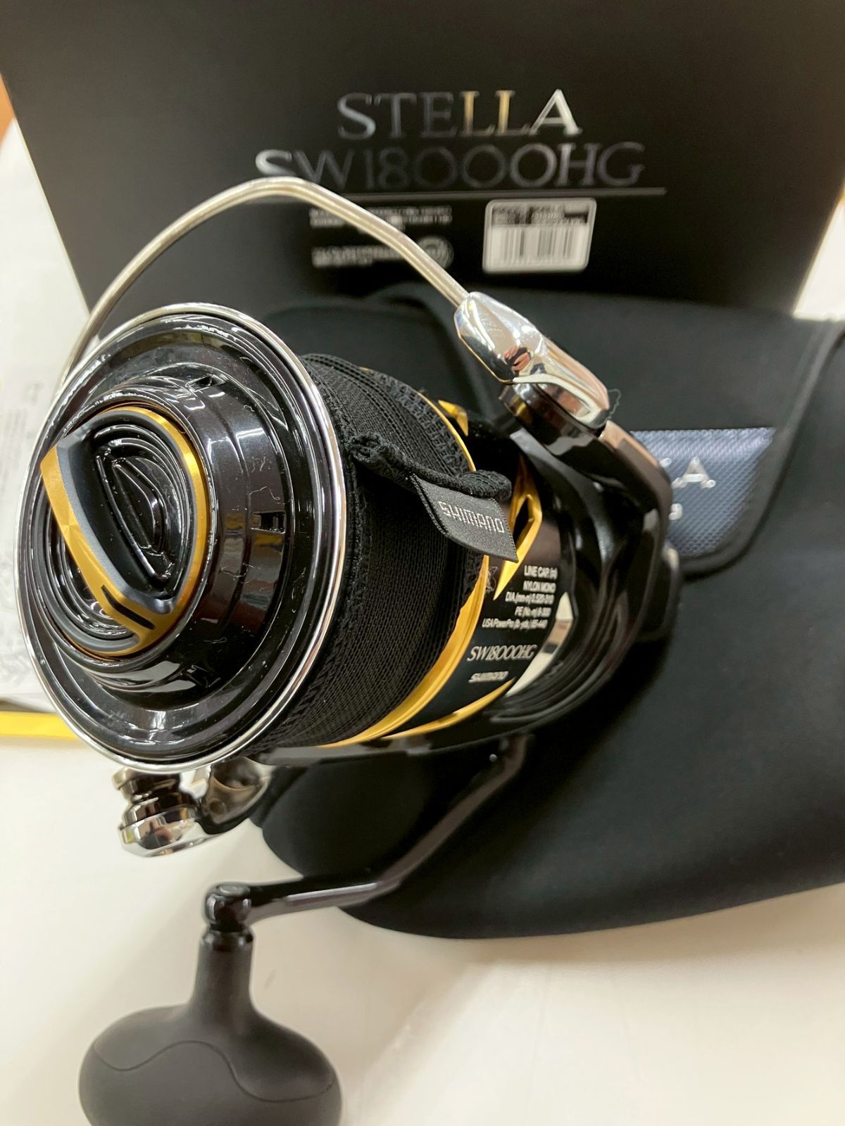 シマノ 19ステラSW 18000HG SHIMANO STELLA SW 18000HG PE8号-300m付き 実釣 12 キャスティング キハダマグロ クロマグロ ヒラマサ ブリ シイラ 誘い出し