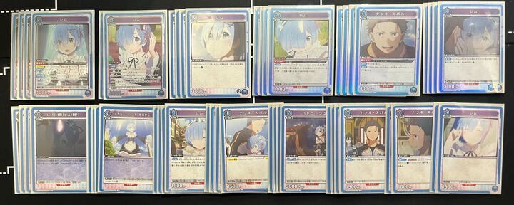 デッキ Re ゼロ青レムスバル UNIONARENA ユニオンアリーナ