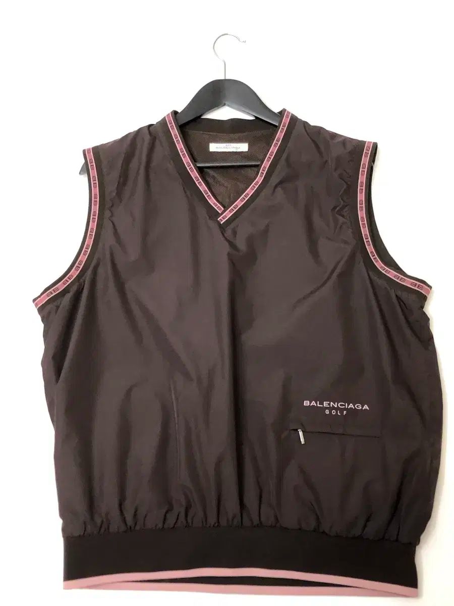 バレンシアガ ゴルフ ブラウン ベスト