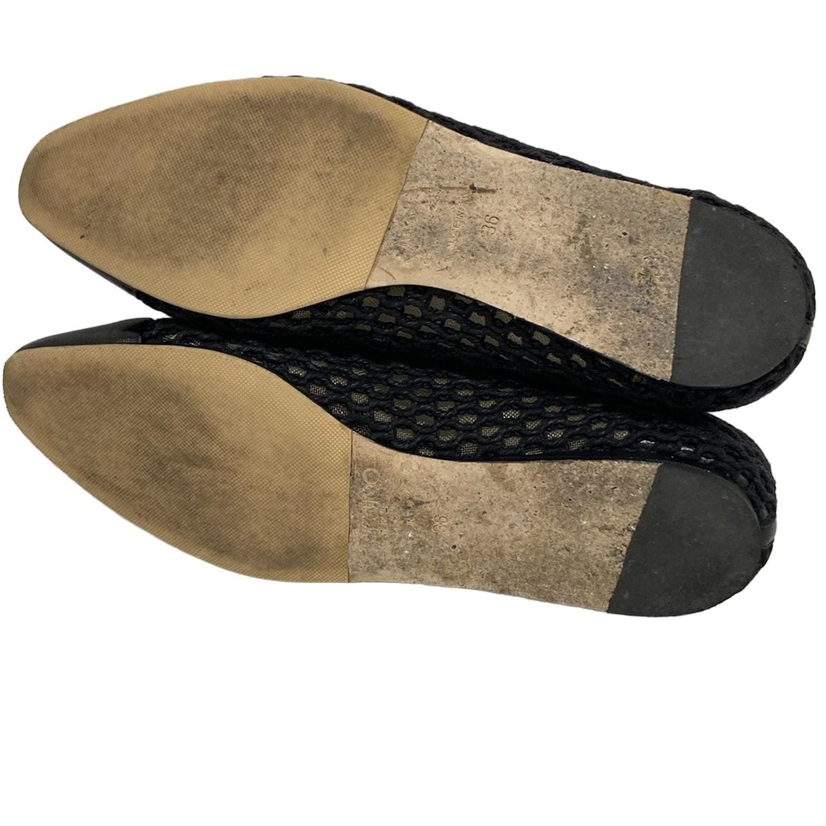 編み込み アウトソール張替済