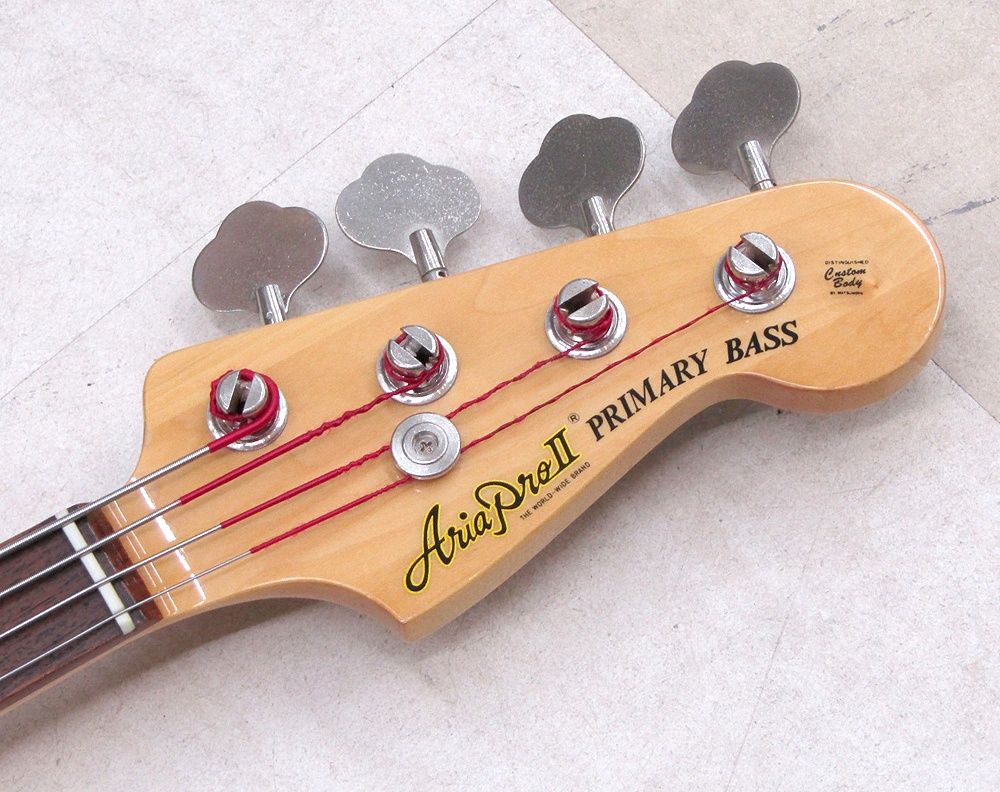 【お中元ギフト】 ジャンク品 Aria ProⅡ PRIMARY BASS エレキベース プレべタイプ アリアプロ2 出音 済み 【激安】