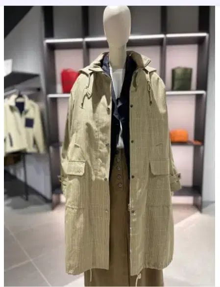 STUDIO TOMBOY スタジオトムボーイ オーバーサイズ CHECK ロング ジャケット