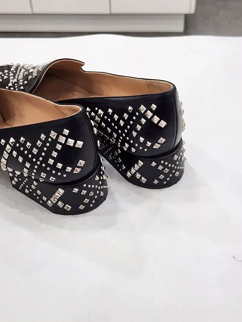  マルベリー スタッズ ローファー mb 3404 フラットシューズ バレエシューズ パンプス