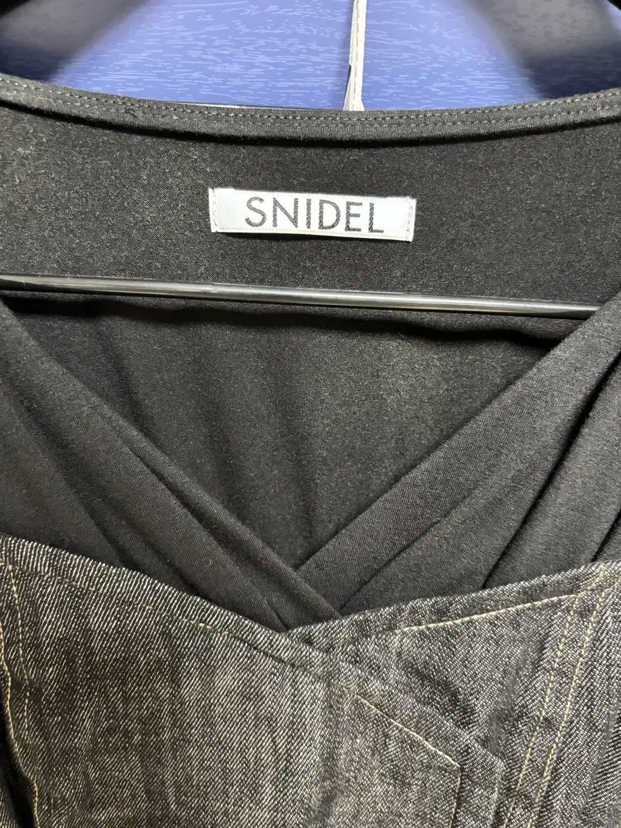 日本 SNIDEL デニム コルセット ブラウス ベルト セット