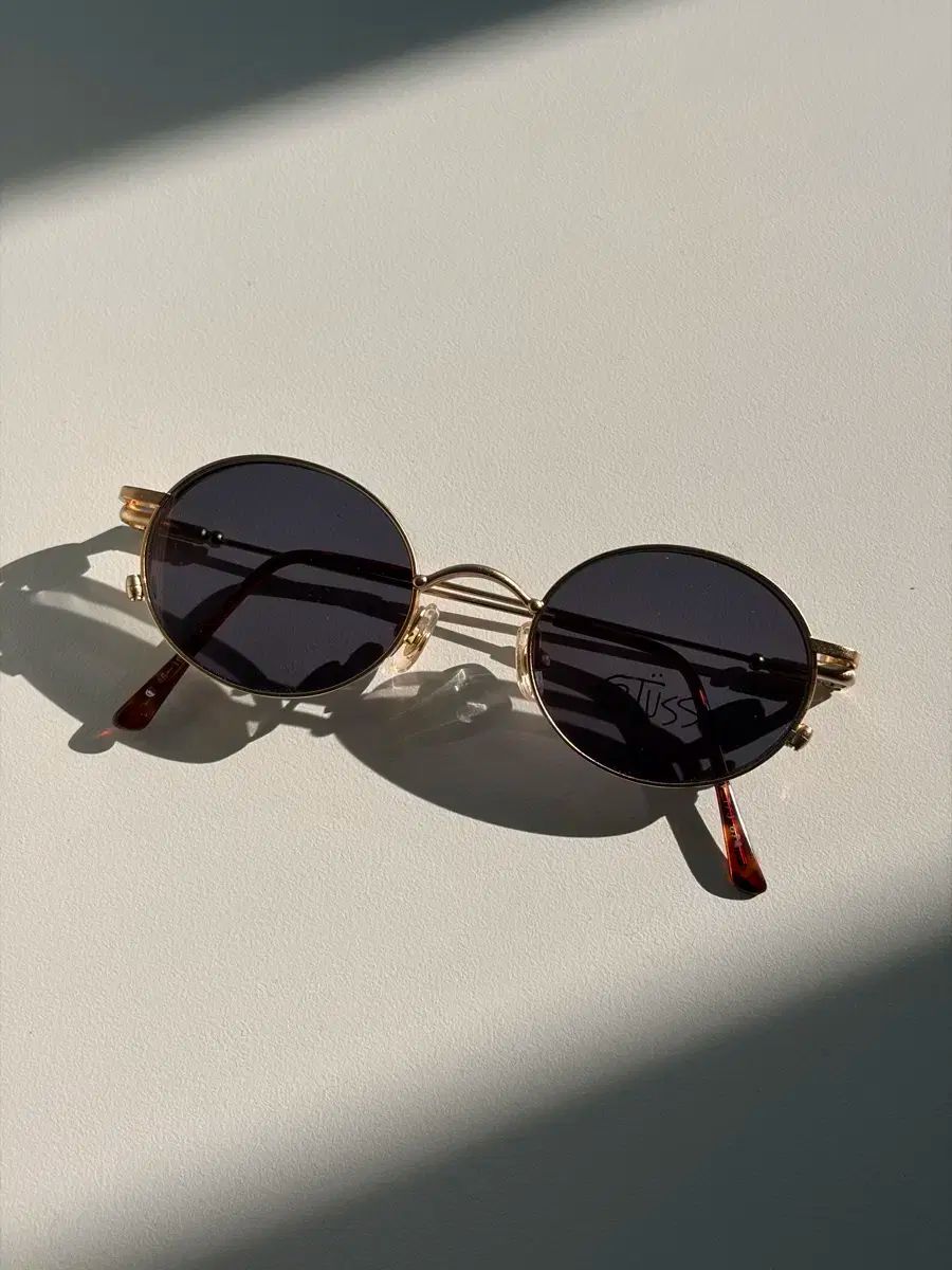 90s STUSSY ステューシー メガネフレーム サングラス クリップ