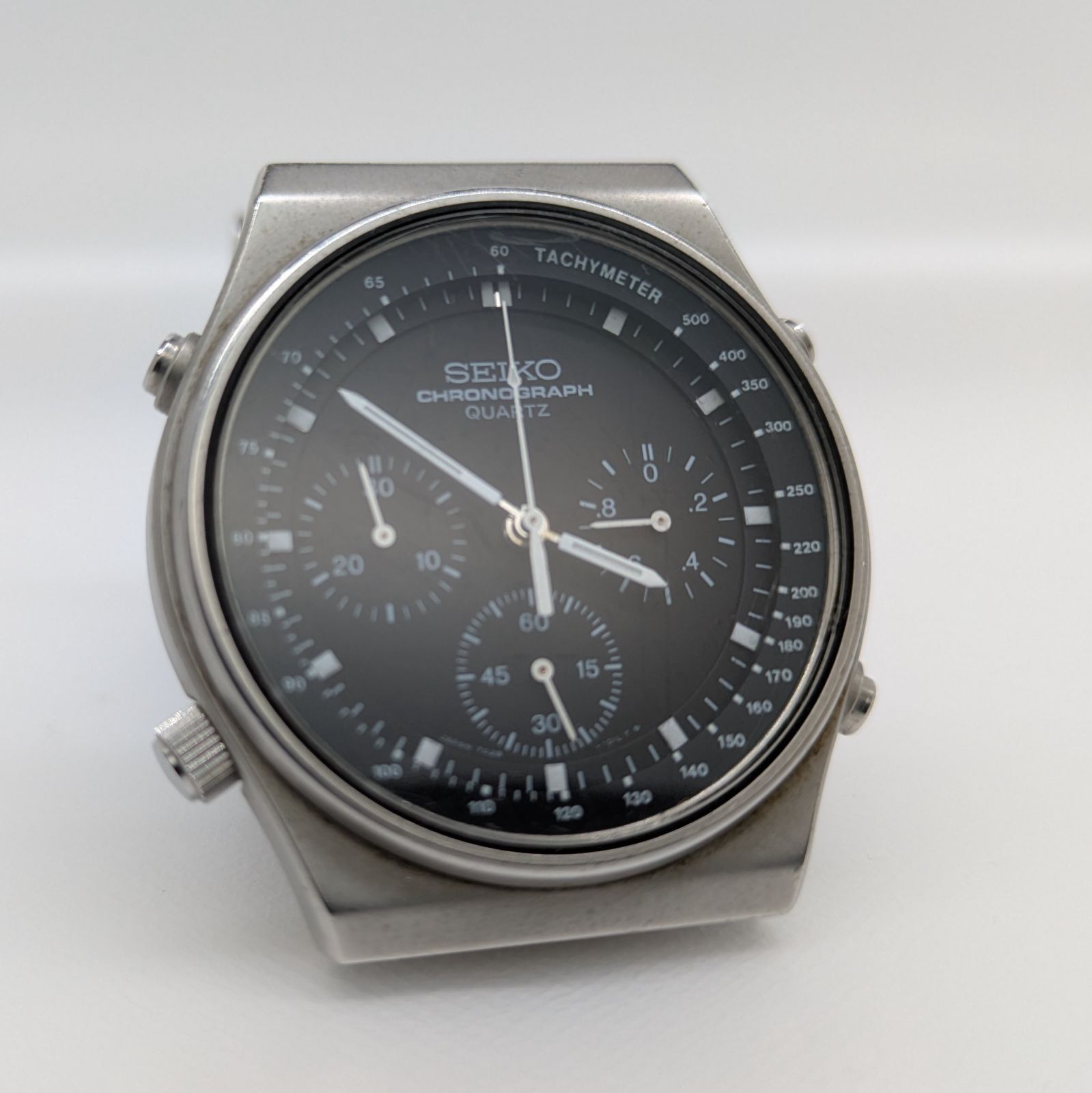  SEIKO セイコー スピードマスター 7 A 28 701 ブラック 腕時計(クォーツ) 腕時計(アナログ)