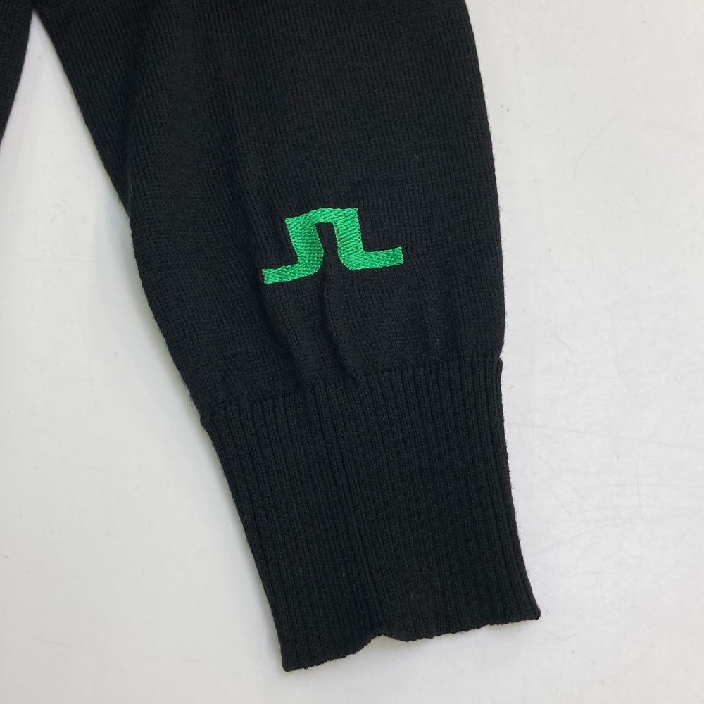 サイズ M J.LINDEBERG ジェイリンドバーグ ニットセーター ブラック系 240101546235 ゴルフウェア メンズ ストスト LLC-HASEGAWATOSO_COM