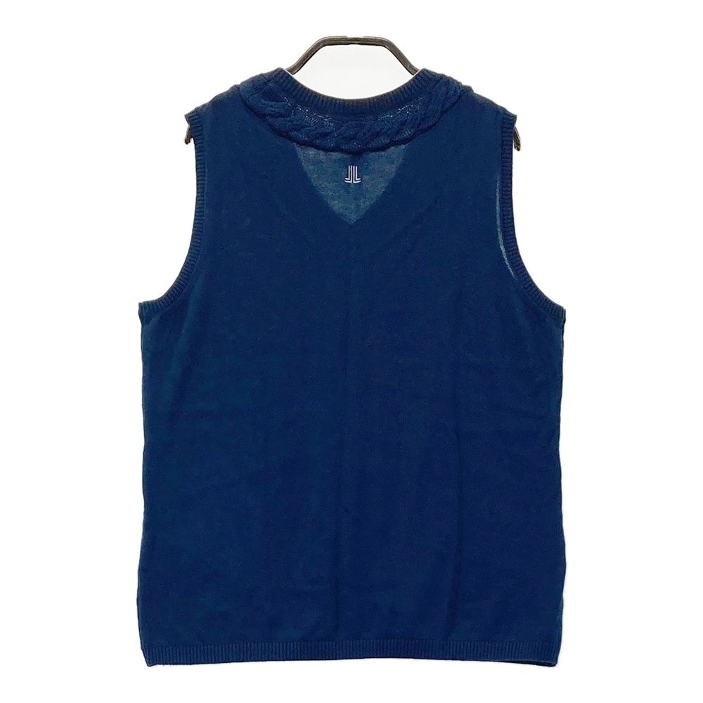 サイズ：40 LANVIN SPORT ランバン スポール シルク混 ニットベスト