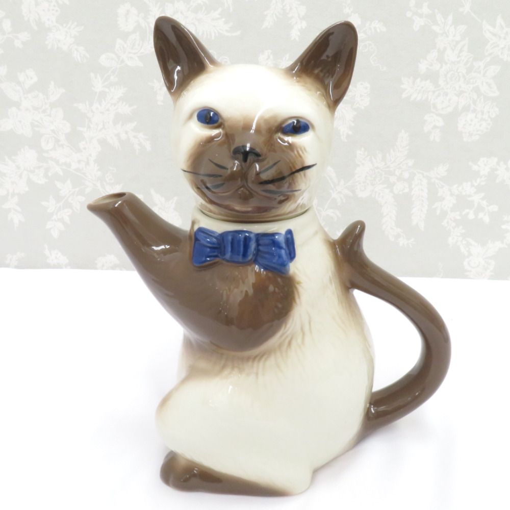 食器 Tony Wood Studio トニーウッドスタジオ ティーポット シャム猫 ネコ