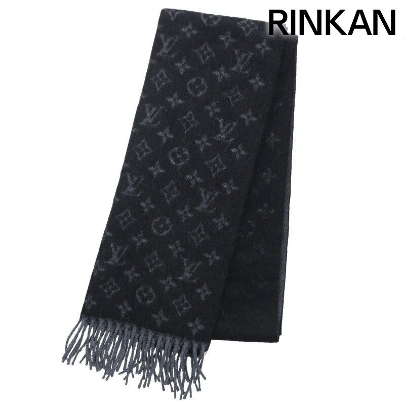 ルイヴィトン M71607 モノグラムカシミヤマフラー メンズ