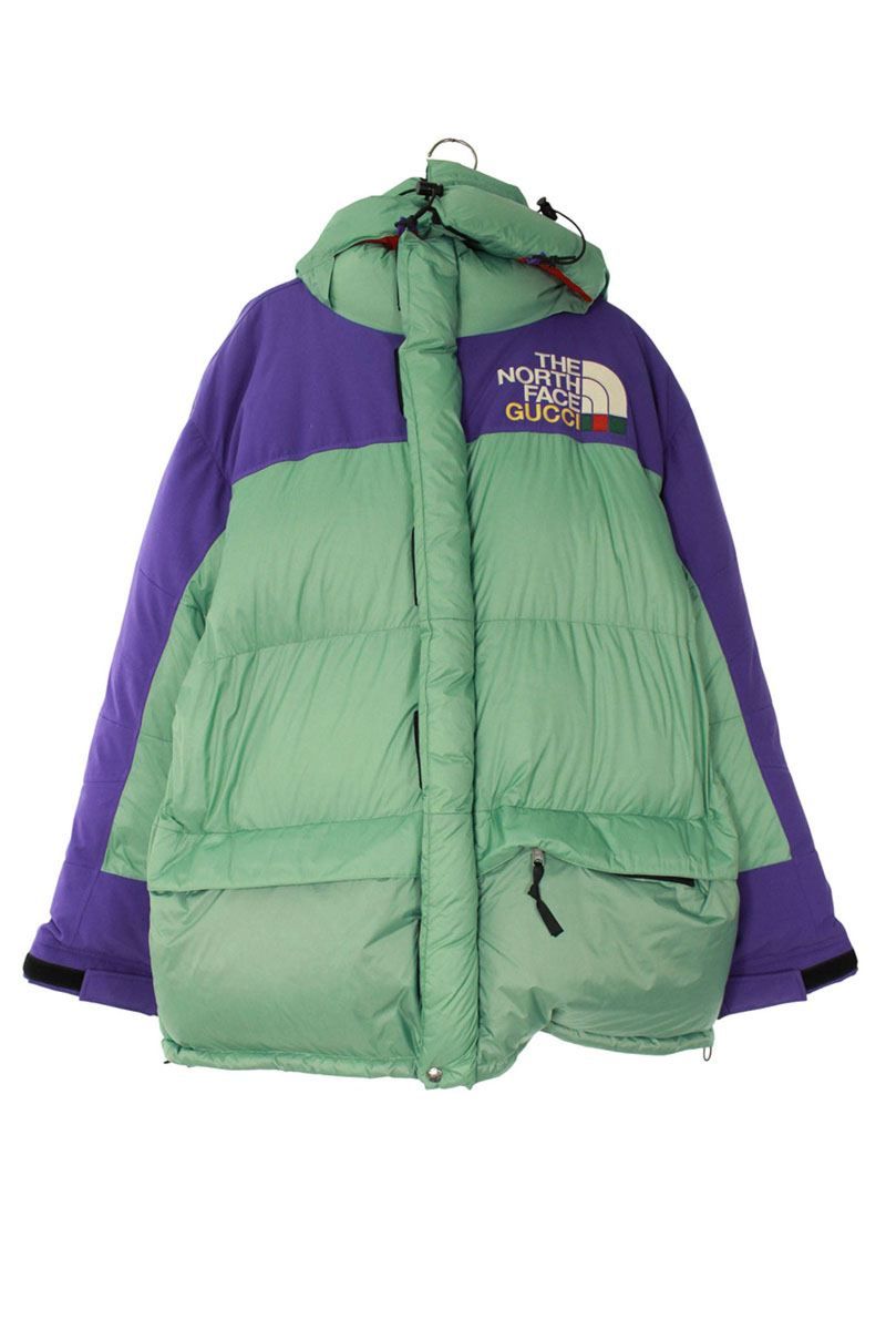 グッチ ×ノースフェイス THE NORTH FACE 663895 XAADJ カラー切り替え  