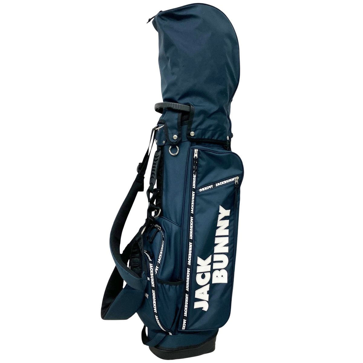 JACK BUNNY ジャックバニー セルフスタンド キャディバッグ ネイビー系 Y10583200