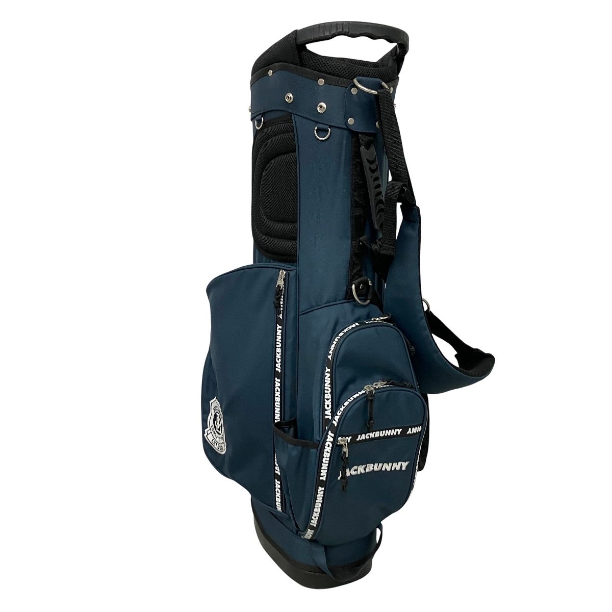 JACK BUNNY ジャックバニー セルフスタンド キャディバッグ ネイビー系