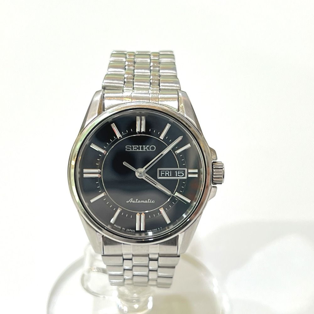 SEIKO セイコー 腕時計 プレサージュ 4 R 36 02 L 0 SS シルバー