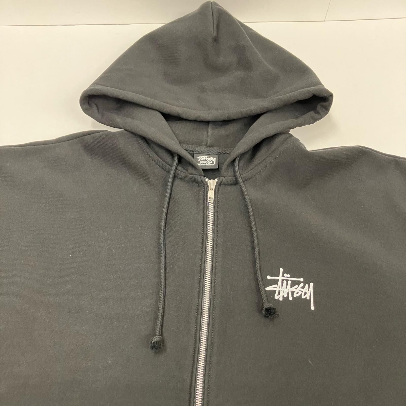  STUSSY ステューシー パーカー BIG MEATY ZIP PARKA ブラック サイズ XL 103 その他 メンズ