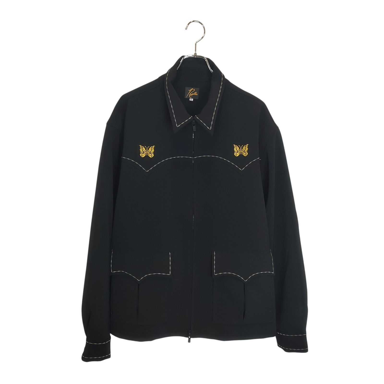 Needles ニードルス 23AW Western Sport Jacket Leisure Pant セットアップ NS148 NS149 ジャケットXL パンツL ブラック メンズ