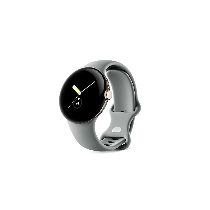 Google グーグル Pixel Watch 心拍計 Champagne G ステンレス ケース Hazel アクティブ バンド Wifi GA 04123 TW 小 1