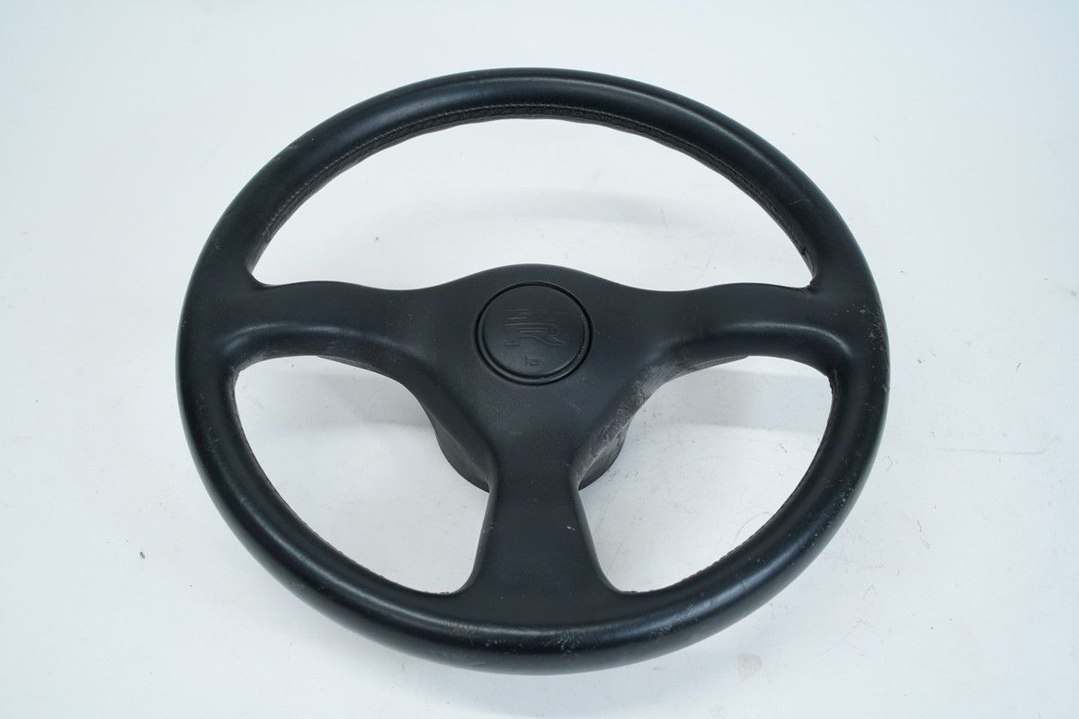 11.55-100 ショップ △ GT-R風 3スポーク レザーステアリング 補修ベース
