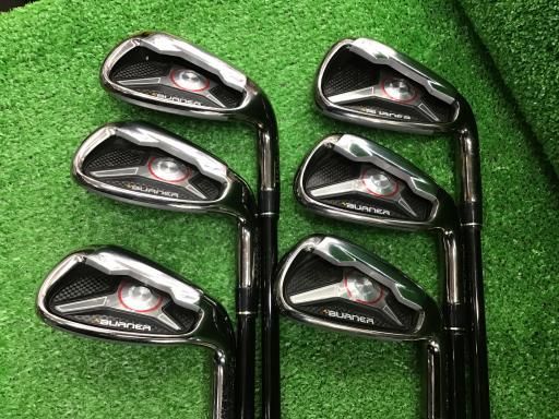 中古】 テーラーメイド BURNER(2009) 6S アイアンセット IR RE-AX