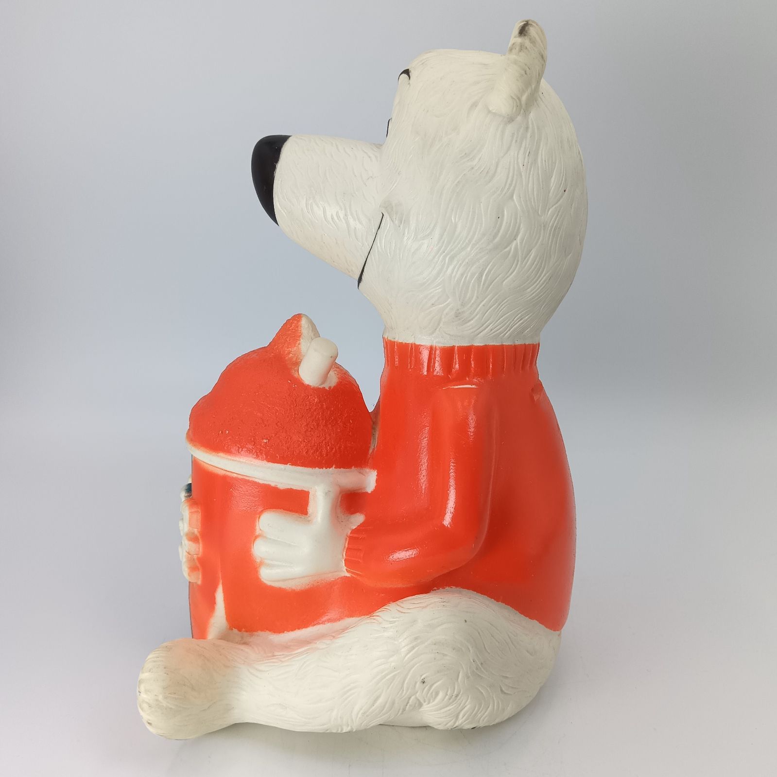 1970 s ICEE BEAR アイシーベアー 貯金箱 ソフビ アドバタイジング