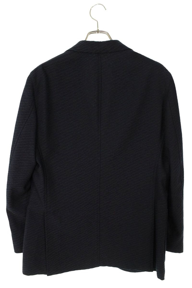 22SS！ルイヴィトン［モノグラム総柄］テーラードジャケット　ブラック　48 brand-td-store_00013824