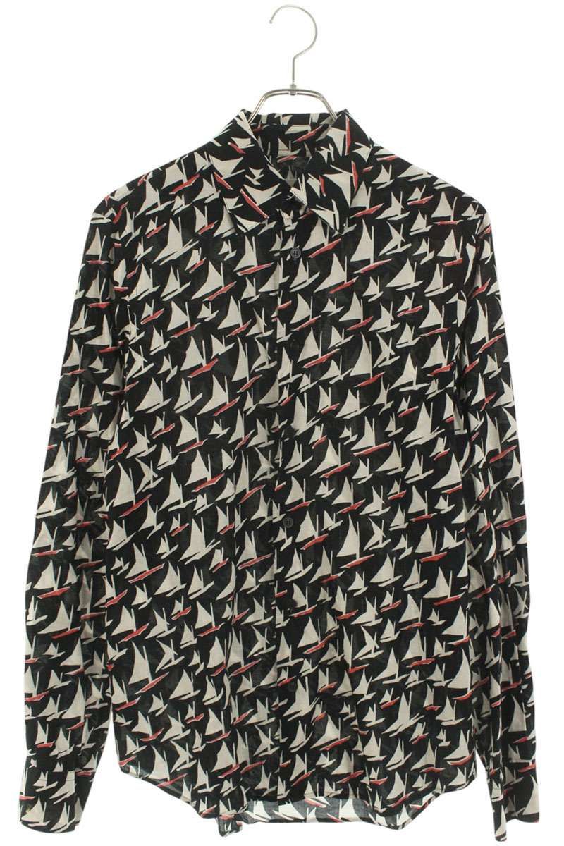 マルニ サイズ:46  18SS  M05DL0132 総柄コットン長袖シャツ 中古 BS99 マルニ 18SS M05DL0132 総柄コットン長袖シャツ メンズ 46 - メルカリ