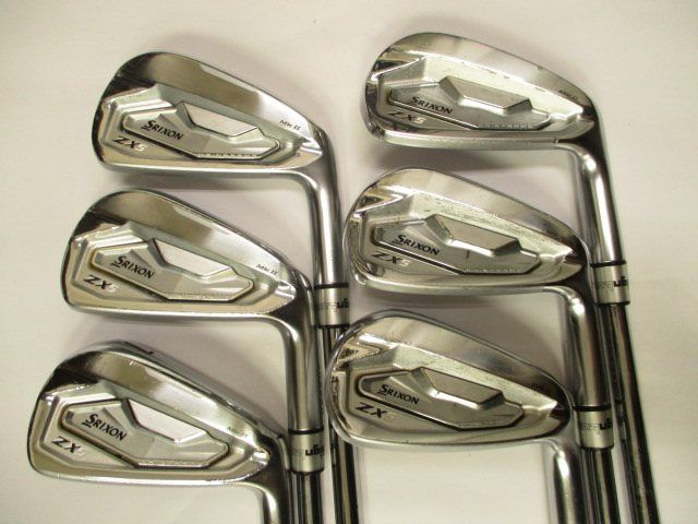 デザイン アイアンセット ダンロップ スリクソンZX5 Mk II MODUS3TOUR120 DesignTuning 6本セット S 24 8303