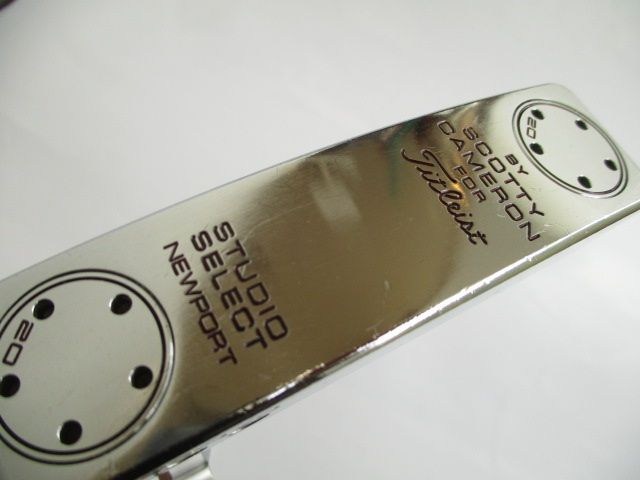 パター タイトリスト スタジオセレクトニューポート オリジナルスチール 33 4 8307