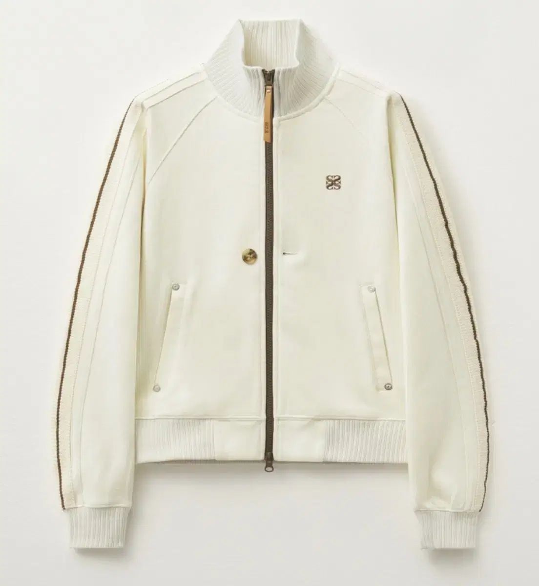 セター satur ローテン オール デイ トラック ジップアップ ジャケット リゾート クリーム W