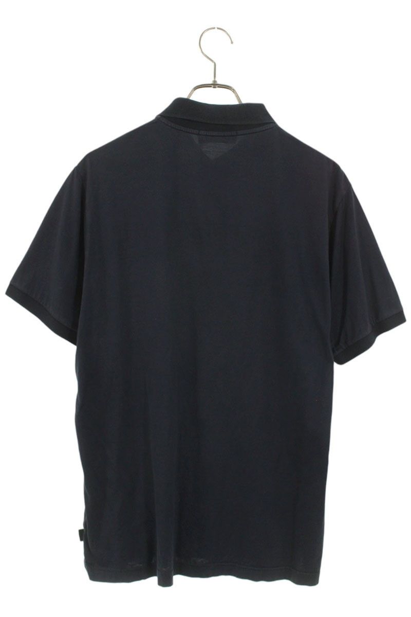 ストーンアイランド 661520365 ロゴ刺繍半袖ポロシャツ メンズ L