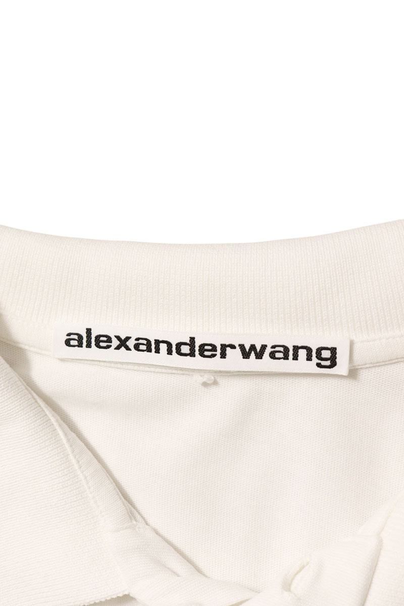 アレキサンダーワン 6CC1251073 エンボスロゴ半袖ポロシャツ メンズ M KARIMZIABAT_FR